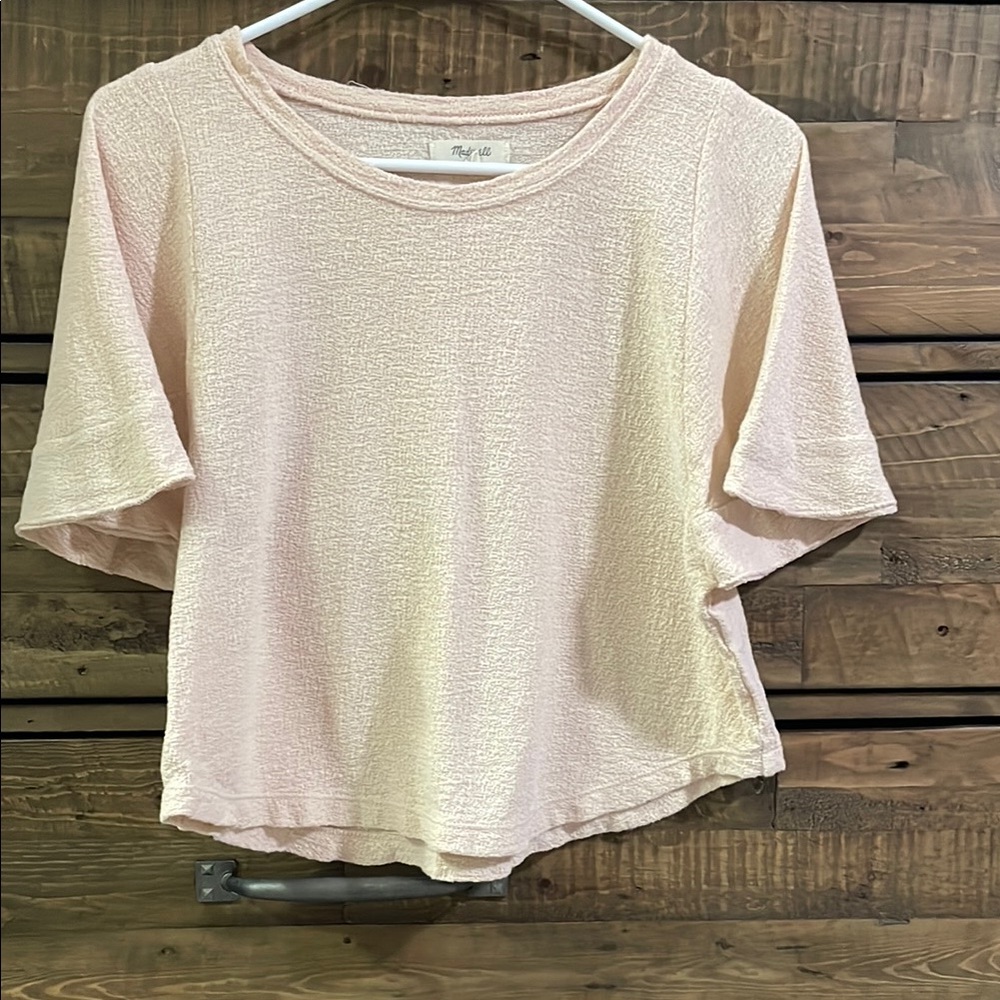 Madewell Light Pink Short Sleeve Tee